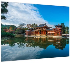 Tablou - Templul Byodo-in, Japonia (70x50 cm)
