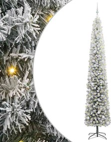 vidaXL Brad de Crăciun artificial Verde 300 cm PVC și oțel și plastic