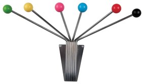 Cuier de perete argintiu din metal Neptune – PT LIVING