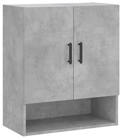 829920 vidaXL Dulap de perete, gri beton, 60x31x70 cm, lemn compozit