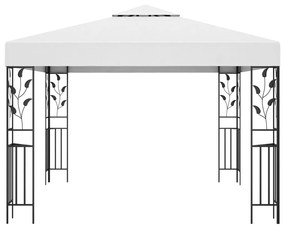 Pavilion de gradina, alb, 3 x 3 m, 180 g m   Alb