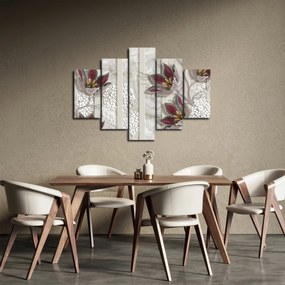 Tablou - Flori decorative (150x105 cm)