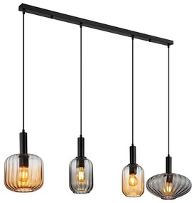 Globo 15719-4 - Lustră suspendată pe cablu VALLETTA 4xE27/60W/230V