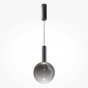 Lustra/Pendul LED design decorativ Nebula 25cm negru