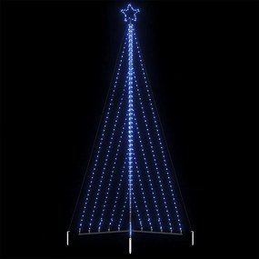 vidaXL Pom de Crăciun LED 570 LED-uri Albastru 399 cm