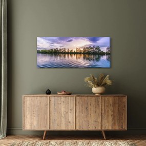 Tablou cu lac (120x50 cm)