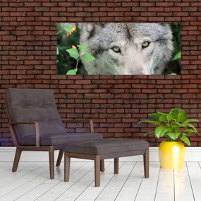 Tablou - Portret de lup (120x50 cm)
