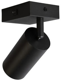 Brilagi SELE - Aplica spot LED de perete, dimmerabilă, 1xGU10/6W/230V, negru/auriu