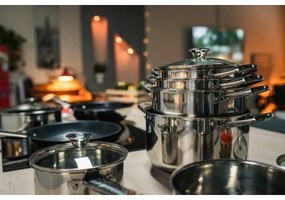 Tefal COOK EAT set de vase inox, 9 piese