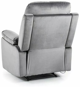 Fotoliu recliner Spencer 1 velvet gri Blu14
