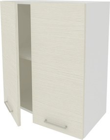 Corp Superior Lecce, 2 Usi, Larice/Alb, 60 x 30 x 65 cm