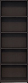 Biblioteca Adore Nurdan, 5 rafturi, 58x170x23 cm