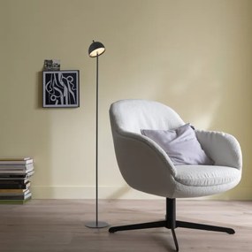 Schöner Wohnen 19245-18 - Lampă de podea LED dimmabilă BELLIS, 2,5W/5V, IP54, neagră