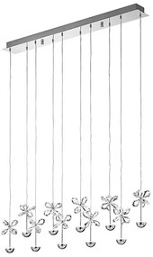 Eglo 93663 - Candelabru LED PIANOPOLI 10xLED/2,5W/230V pe cablu