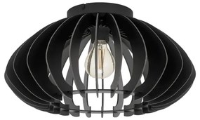 Plafonieră Eglo 901001 COSSANO 1xE27/40W/230V d. 45 cm negru