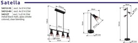 Lustra suspendata stil minimalist SATELLA 4L
