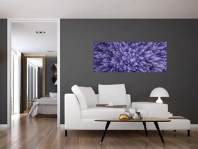 Tablou cu copacii înzăpeziți (120x50 cm)