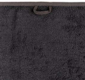 Set 2 prosoape 4Home Bamboo Premium gri închis, 50 x 100 cm