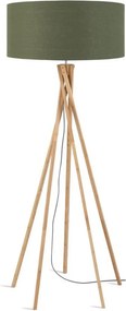 Lampadar realizat din materiale naturale, durabile si ecologice, KILIMANJARO/F verde