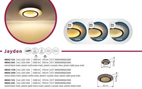 Plafoniera LED CCT JAYDEN 35cm