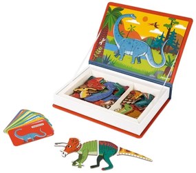 Janod - Set interactiv magnetic MAGNETIBOOK dinozauri
