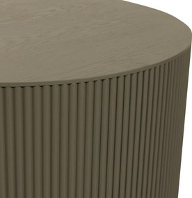 Măsuță de cafea kaki rotundă ø 60 cm Sanne – WOOOD