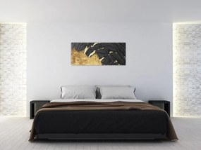 Tablou - Structura de aur N⁰1 (120x50 cm)