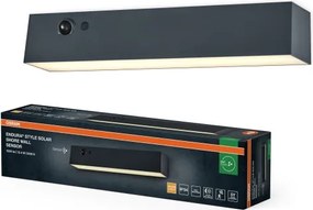 Osram - Aplică solară de perete ENDURA STYLE LED/12,4W/4,2V 2000 mAh IP54 antracit
