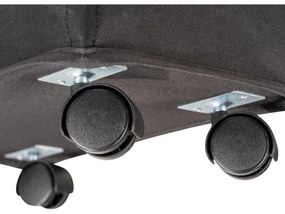 WENKO 69737800 - Coș de rufe CORNO, 18,5 x 60 cm, negru