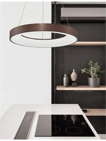 Lustra LED design modern circular RANDO THIN cafenie 3000K NVL-9453455