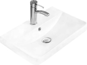 Mexen Dagna lavoar încastrat în blat 50 x 35 cm, alb - 21995100