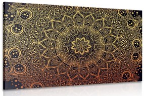 Tablou Mandala de aur orientală