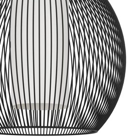 Lustră pe cablu Eglo 900828 RAZONI 1xE27/40W/230V negru