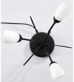 Lampă de masă GLORIOSA Jupiter 2065 - 3xG9/14W/230V neagră