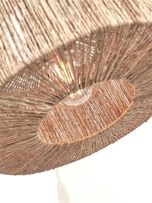 Lampa de podea eco din iuta Iguazu S 30cm, natur