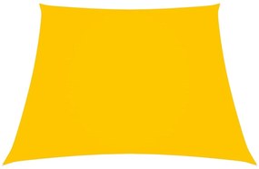 Parasolar, galben, 3 5x4 m, tesatura oxford, trapez