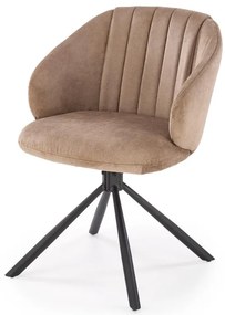 Scaun rotativ K533 stofa cappucino