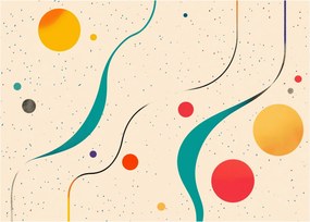 Tablou - Ilustrație colorată minimalistă (70x50 cm)