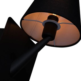 Lampă de perete modernă albă cu USB-C și încărcare prin inducție - Comfort