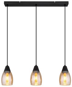 Lustră pe cablu REID 3xE27/15W/230V Globo 15705-3H