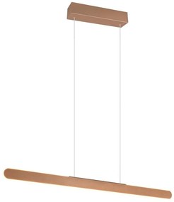 Lustră maro LED Helios – Trio