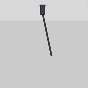 Plafoniera/Spot LED reglabil stil minimalist ORNOS negru H-49,5cm