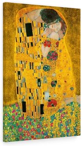 Tablou canvas The Kiss Gustav Klimt - 90x60 cm 90x60 cm