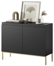 Dulap Bennasi B2  (negru + auriu). 1098848