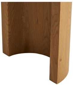 Bibione masă consolă naturală, 38x114x75 cm