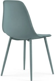 Scaun bucatarie OSAKA plastic, petrol