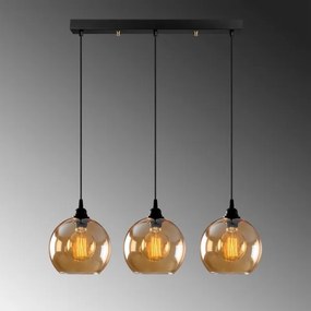 Lustră pe cablu GOLD 3xE27/40W/230V