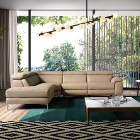 Coltar design LUX cu sezlong stanga, functia relax Serena AC-5320-L
