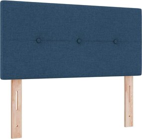 vidaXL Cap de pat cu înălțime ajustabilă albastru 80 cm țesătură