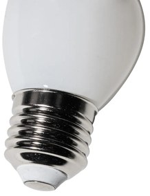 Set 5 becuri E27 dimbare LED lamp P45 opaal glas 3W 250 lm 2700K